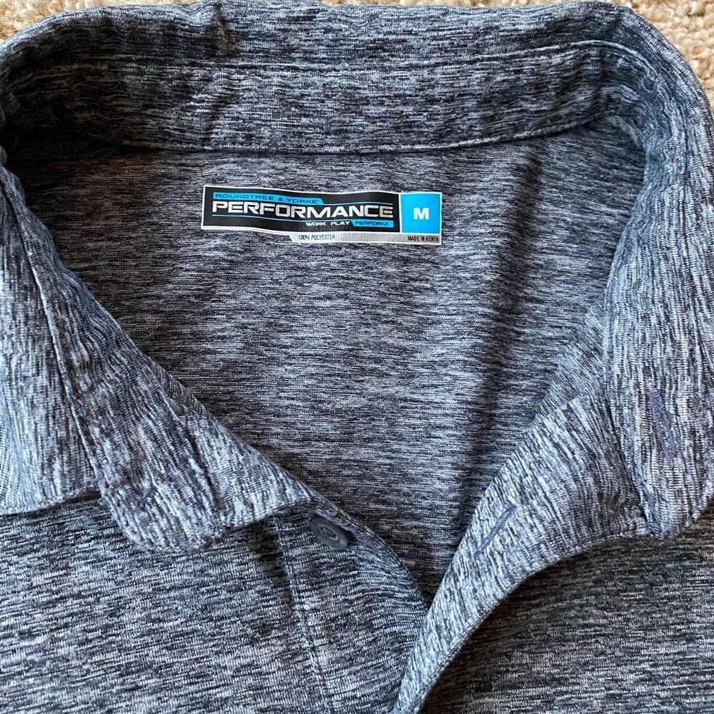 Grey Performance Polo - Picture 2 of 2